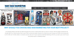 Desktop Screenshot of madmanmarketing.net